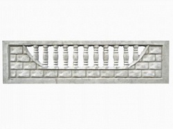 Панель ограды ПО 20.5.5 М-29 (средняя) 69 кг