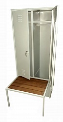 Шкаф гардеробный со скамьей ОП-950.000